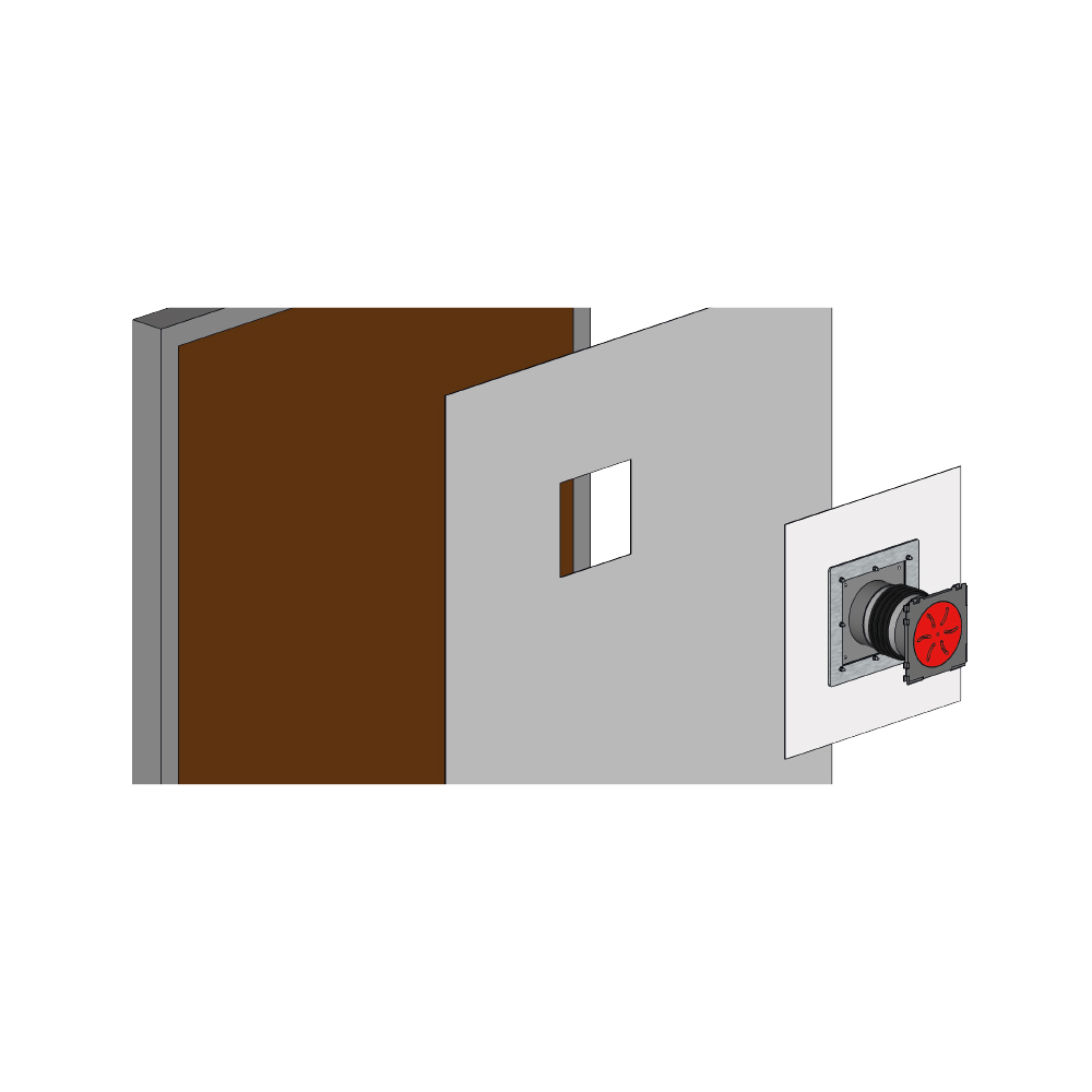 Kraso Cable Penetration Fbv Kds As Double Wall Penetration