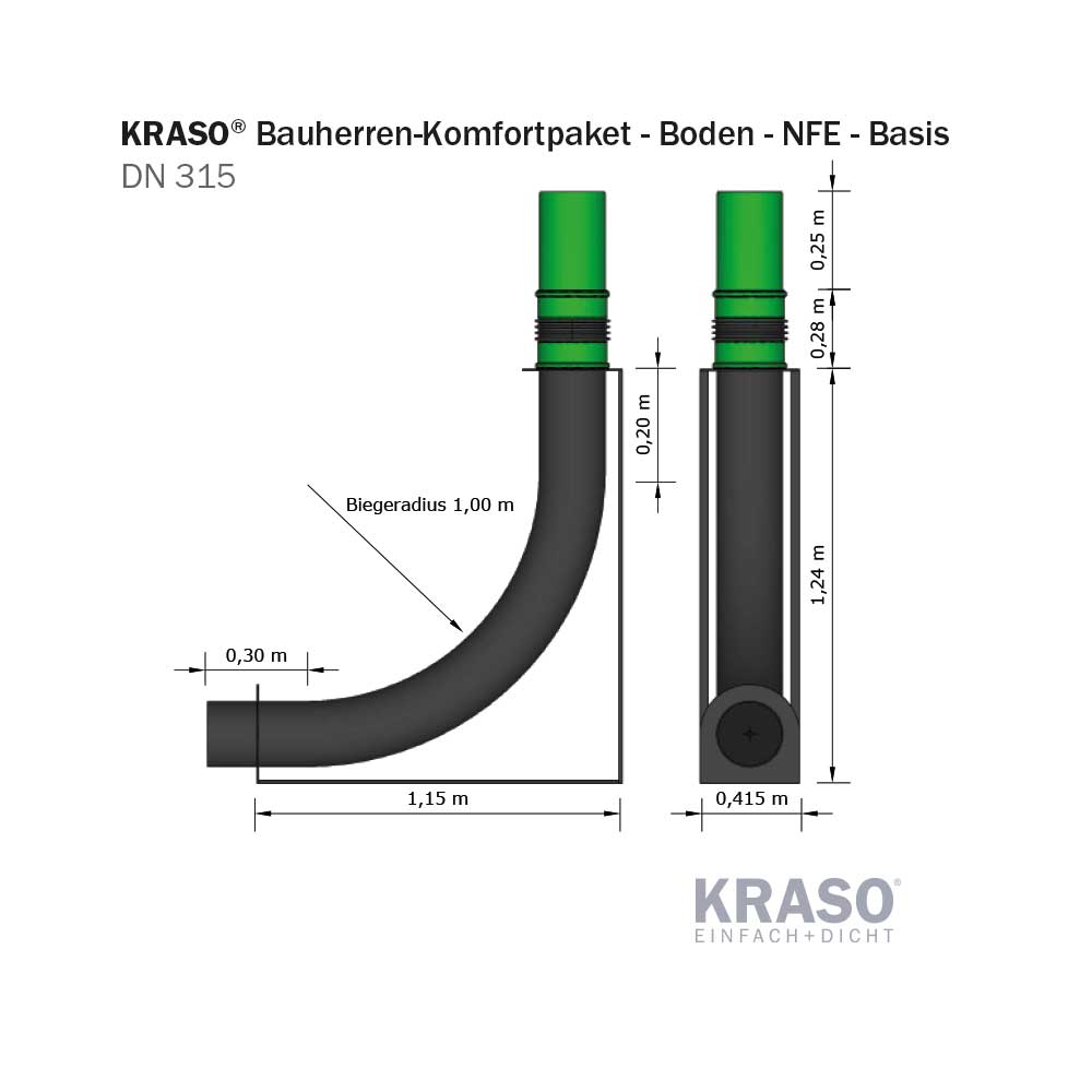 KRASO Bauherren-Komfortpaket - Boden - NFE - Basis