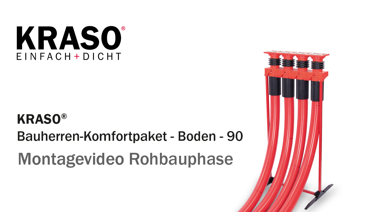 Montagevideo KRASO Bauherren-Komfortpaket - Rohbauphase Montagevideo KRASO Bauherren-Komfortpaket - Rohbauphase