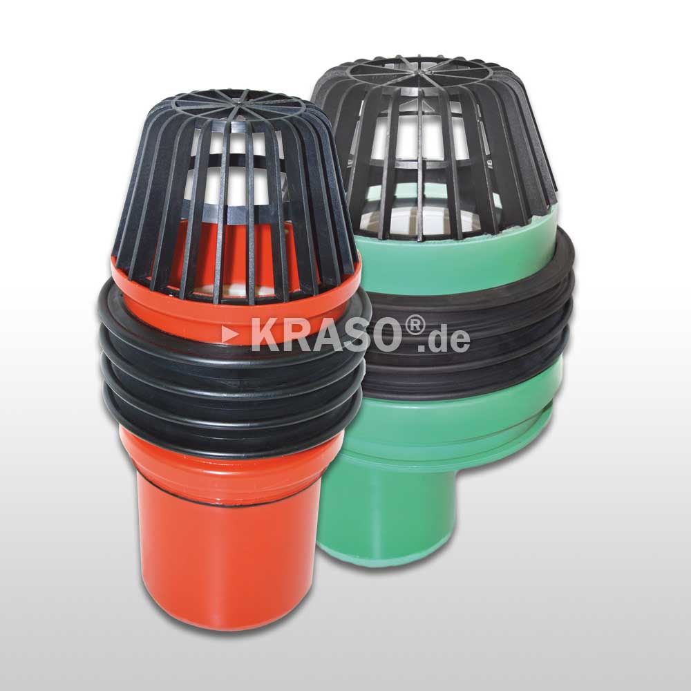 KRASO Type LES - Light Shaft Drainage System for Concrete Shafts